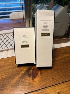 Oribe Gold lust repair and restore Shampoo and Conditioner - NIB